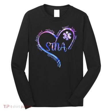 STNA Compassionate State Tested Nursing Assistant NURSE DAY Long Sleeve Shirt