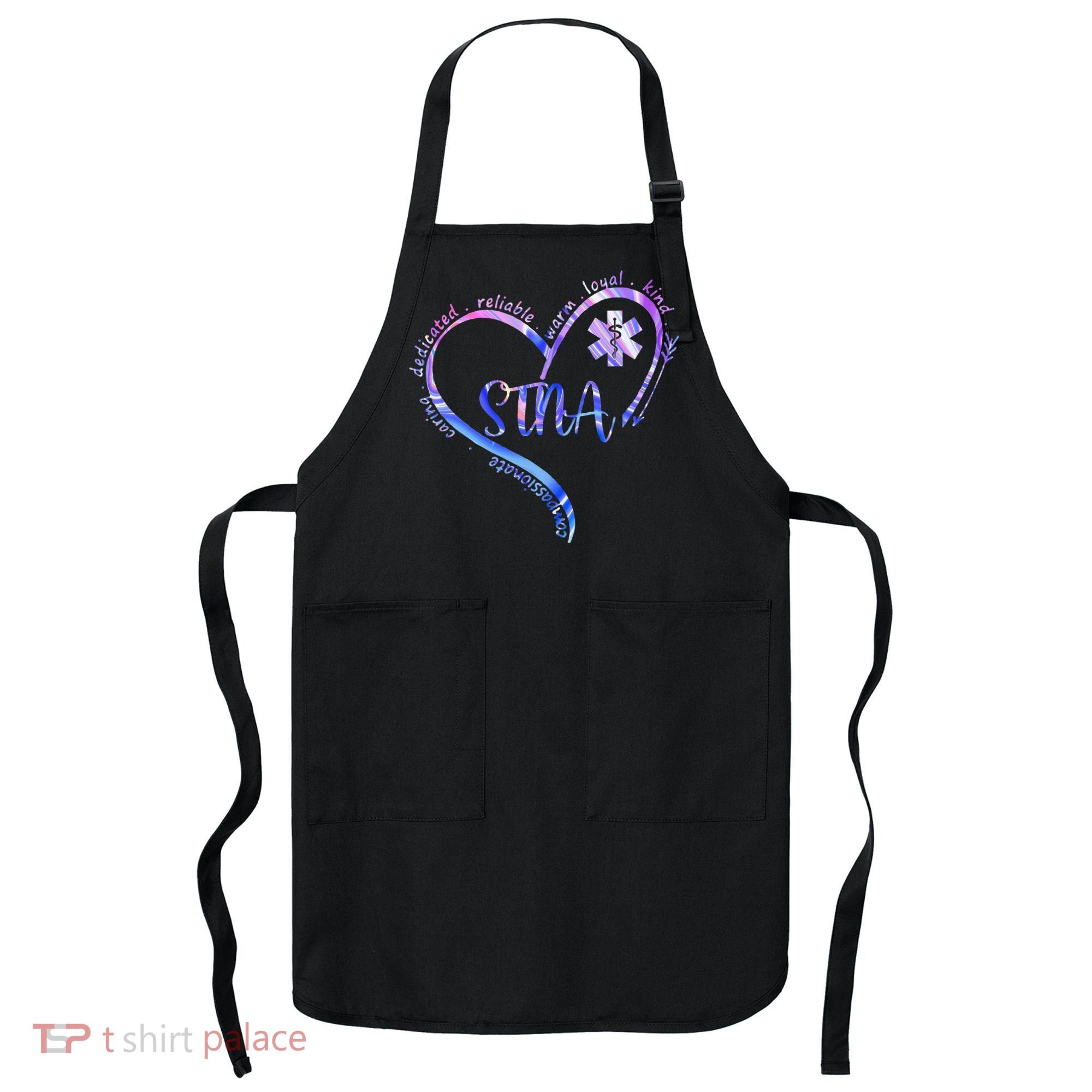 STNA Compassionate State Tested Nursing Assistant NURSE DAY Apron
