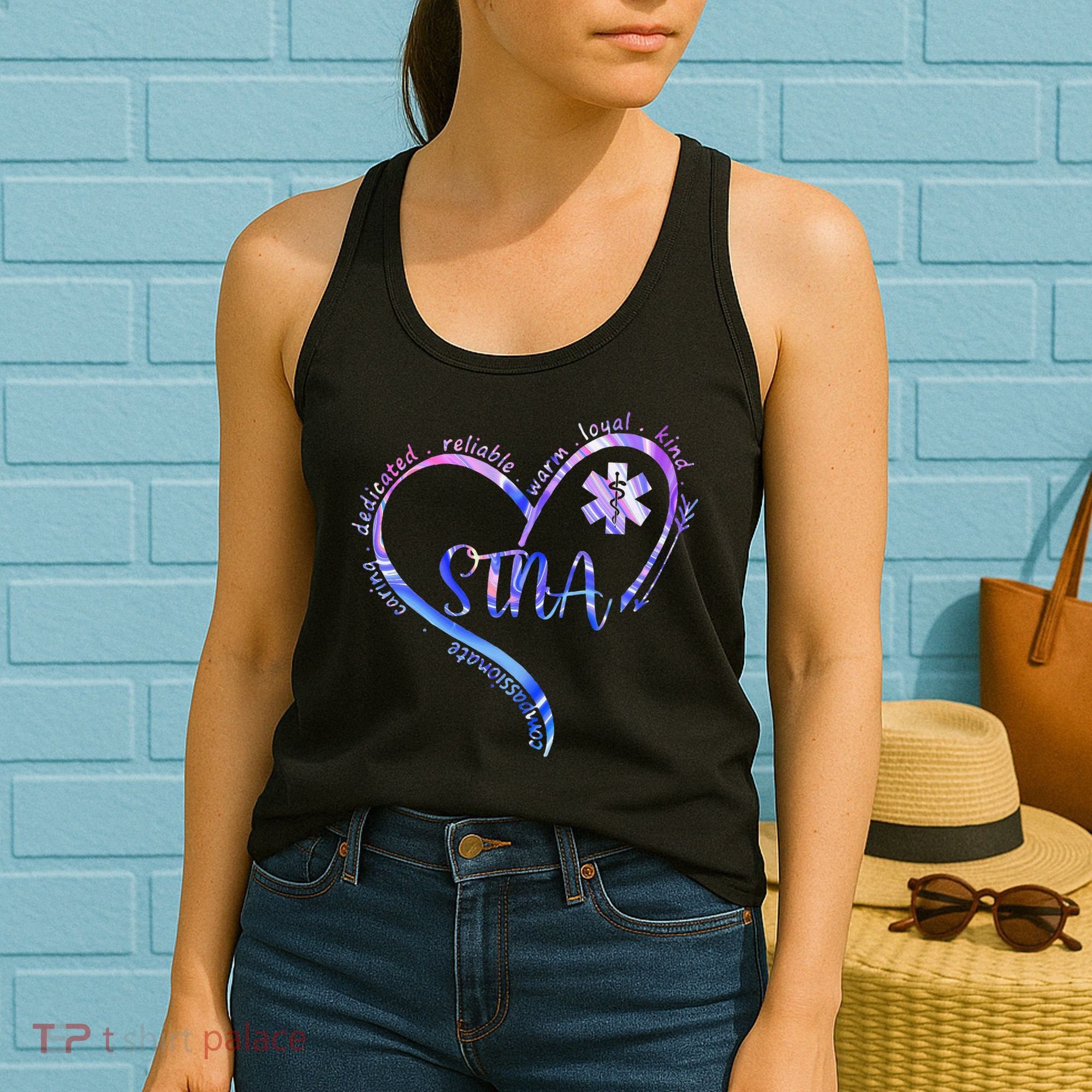 STNA Compassionate State Tested Nursing Assistant NURSE DAY Women's Tank Top