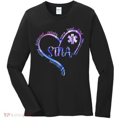 STNA Compassionate State Tested Nursing Assistant NURSE DAY Women's Long Sleeve Shirt