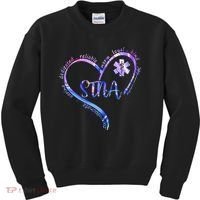 STNA Compassionate State Tested Nursing Assistant NURSE DAY Kids Sweatshirt thumb 0