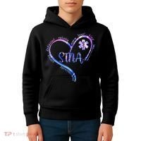 STNA Compassionate State Tested Nursing Assistant NURSE DAY Kids Hoodie thumb 4