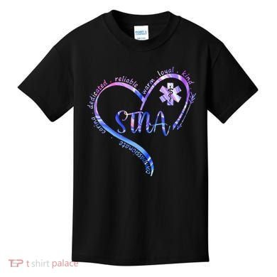 STNA Compassionate State Tested Nursing Assistant NURSE DAY Kids T-Shirt
