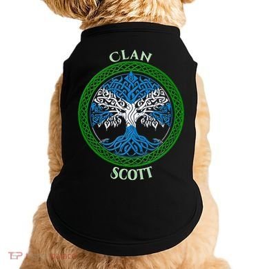 Scott Clan Scottish Family Doggie Tank