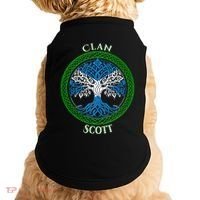 Scott Clan Scottish Family Doggie Tank thumb 0
