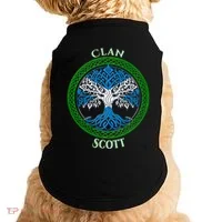 Scott Clan Scottish Family Doggie Tank thumb 0