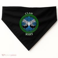 Scott Clan Scottish Family USA-Made Doggie Bandana thumb 0
