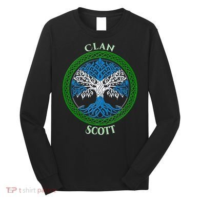 Scott Clan Scottish Family Long Sleeve Shirt