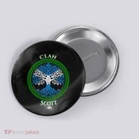 Scott Clan Scottish Family Button thumb 0