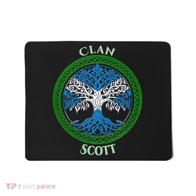 Scott Clan Scottish Family Mousepad