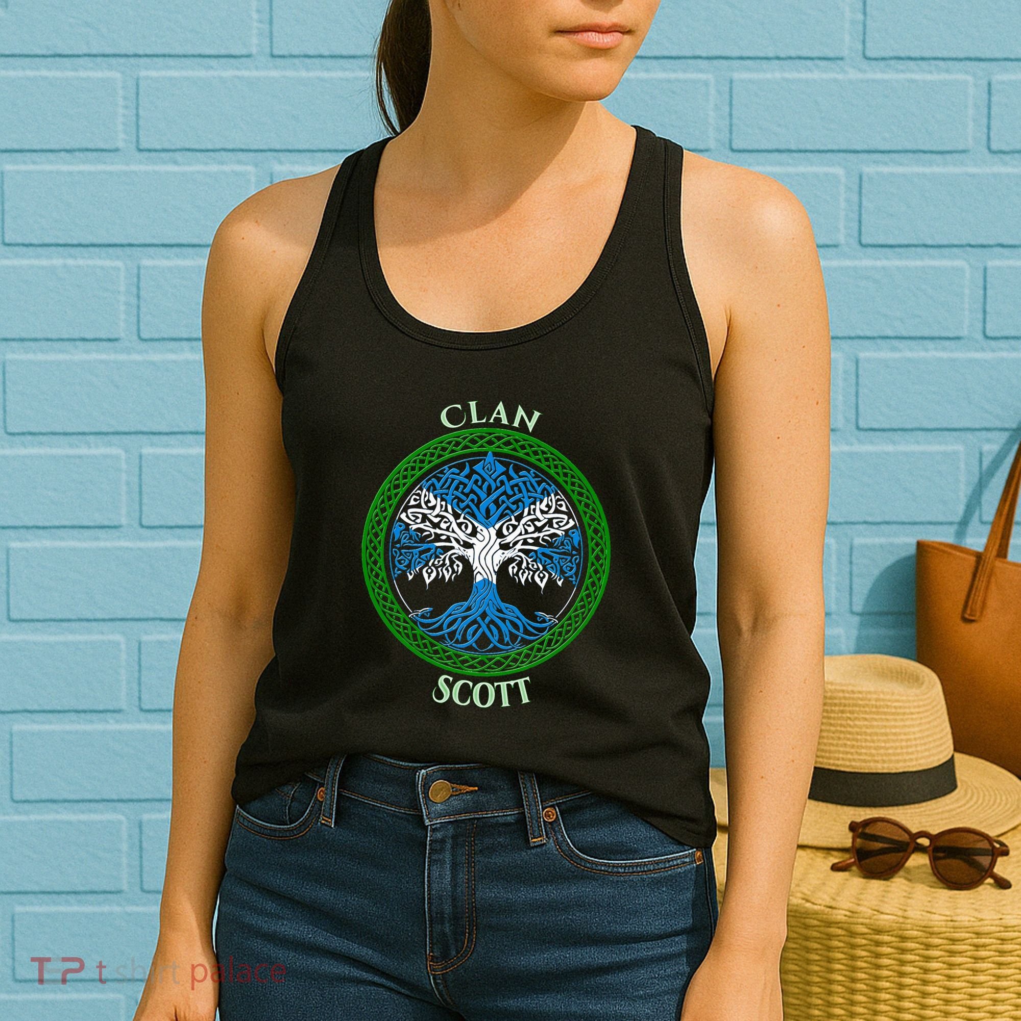 Scott Clan Scottish Family Women's Tank Top