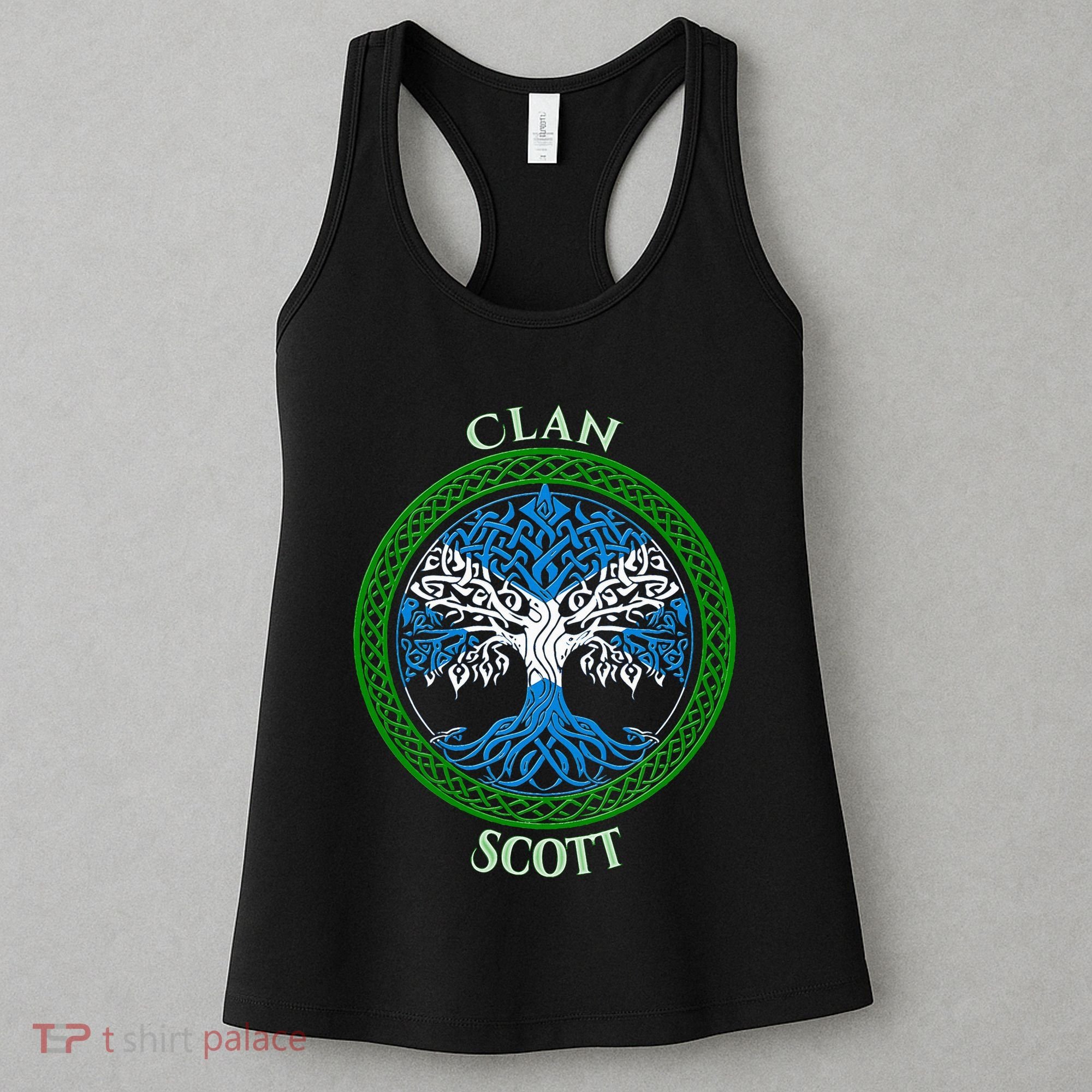 Scott Clan Scottish Family Women's Tank Top