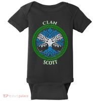 Scott Clan Scottish Family Baby Bodysuit thumb 0