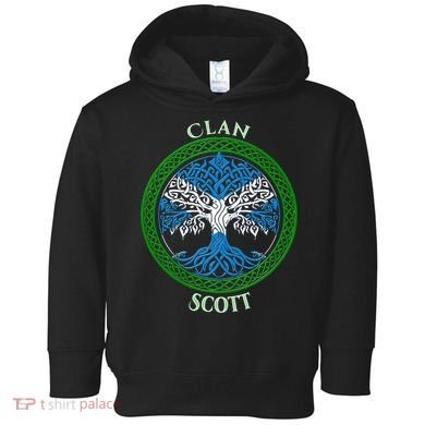 Scott Clan Scottish Family Toddler Hoodie