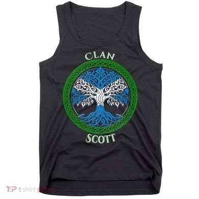 Scott Clan Scottish Family Tank Top
