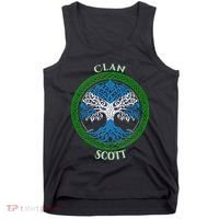 Scott Clan Scottish Family Tank Top thumb 0