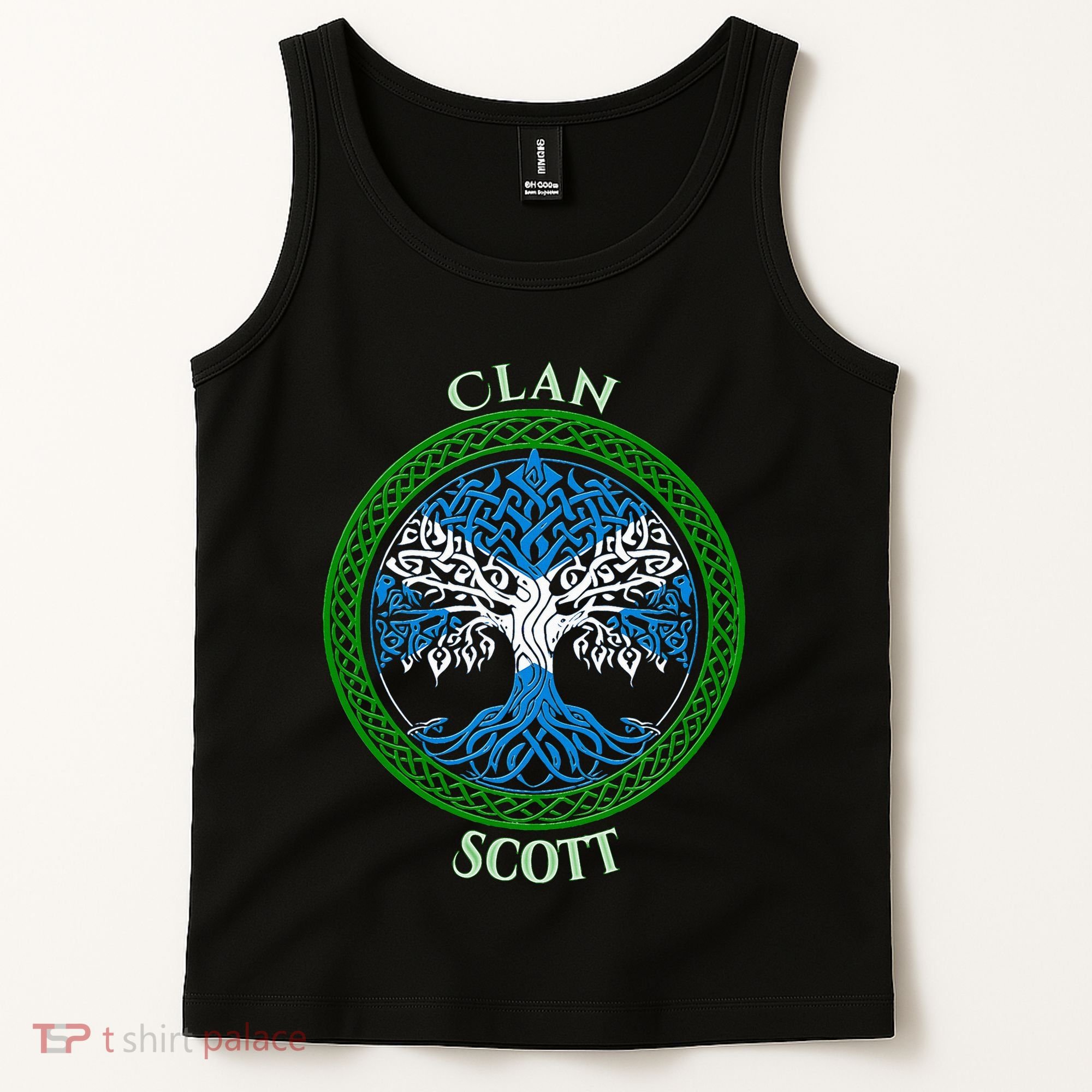 Scott Clan Scottish Family Tank Top