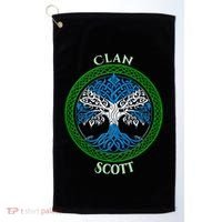 Scott Clan Scottish Family Golf Towel thumb 0