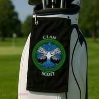 Scott Clan Scottish Family Golf Towel thumb 2