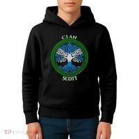 Scott Clan Scottish Family Kids Hoodie thumb 4