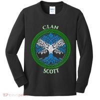 Scott Clan Scottish Family Kids Long Sleeve Shirt thumb 0