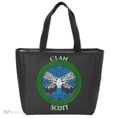 Scott Clan Scottish Family Tote Bag