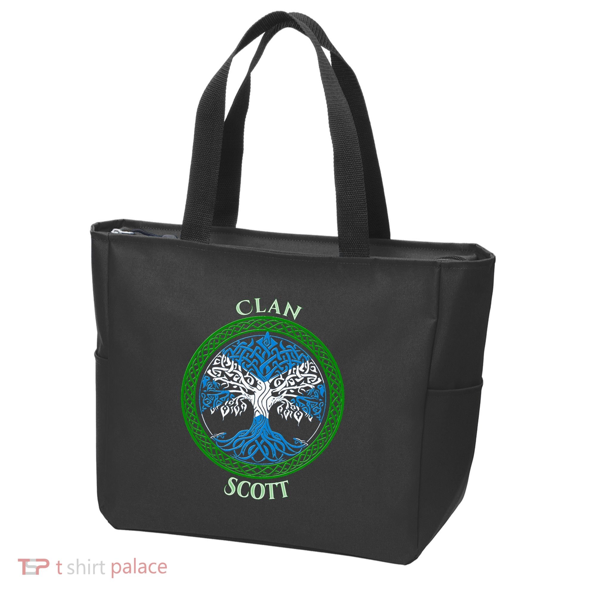 Scott Clan Scottish Family Tote Bag