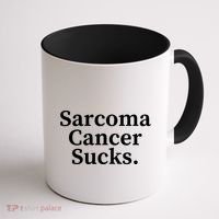 Sarcoma Cancer Sucks Sarcoma Cancer Awareness Month Support Gift Coffee Mug thumb 1
