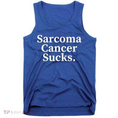 Sarcoma Cancer Sucks Sarcoma Cancer Awareness Month Support Gift Tank Top