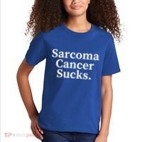 Sarcoma Cancer Sucks Sarcoma Cancer Awareness Month Support Gift Kids T-Shirt thumb 2
