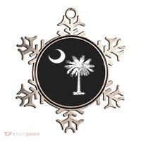 South Carolina State Flag Palmetto Tree Crescent Moon Sc Ornament thumb 0