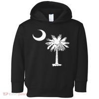 South Carolina State Flag Palmetto Tree Crescent Moon Sc Toddler Hoodie thumb 0