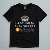 Stay Calm Stay Strong Bitcoin, HODL Crypto, DeFi, Blockchain T-Shirt thumb 5