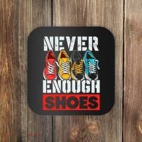 Shoe Collector Shoemaker Sneaker Addict Sneakerhead Coaster thumb 0