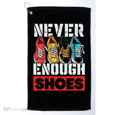 Shoe Collector Shoemaker Sneaker Addict Sneakerhead Golf Towel