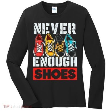 Shoe Collector Shoemaker Sneaker Addict Sneakerhead Women's Long Sleeve Shirt