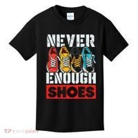 Shoe Collector Shoemaker Sneaker Addict Sneakerhead Kids T-Shirt thumb 0