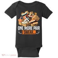 Shoe Collector Sneakerhead Shoe Lover I Love Sneakers Baby Bodysuit thumb 0