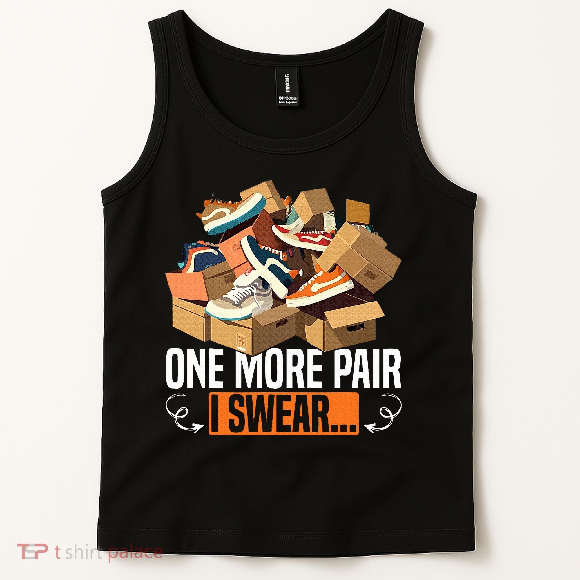 Shoe Collector Sneakerhead Shoe Lover I Love Sneakers Tank Top