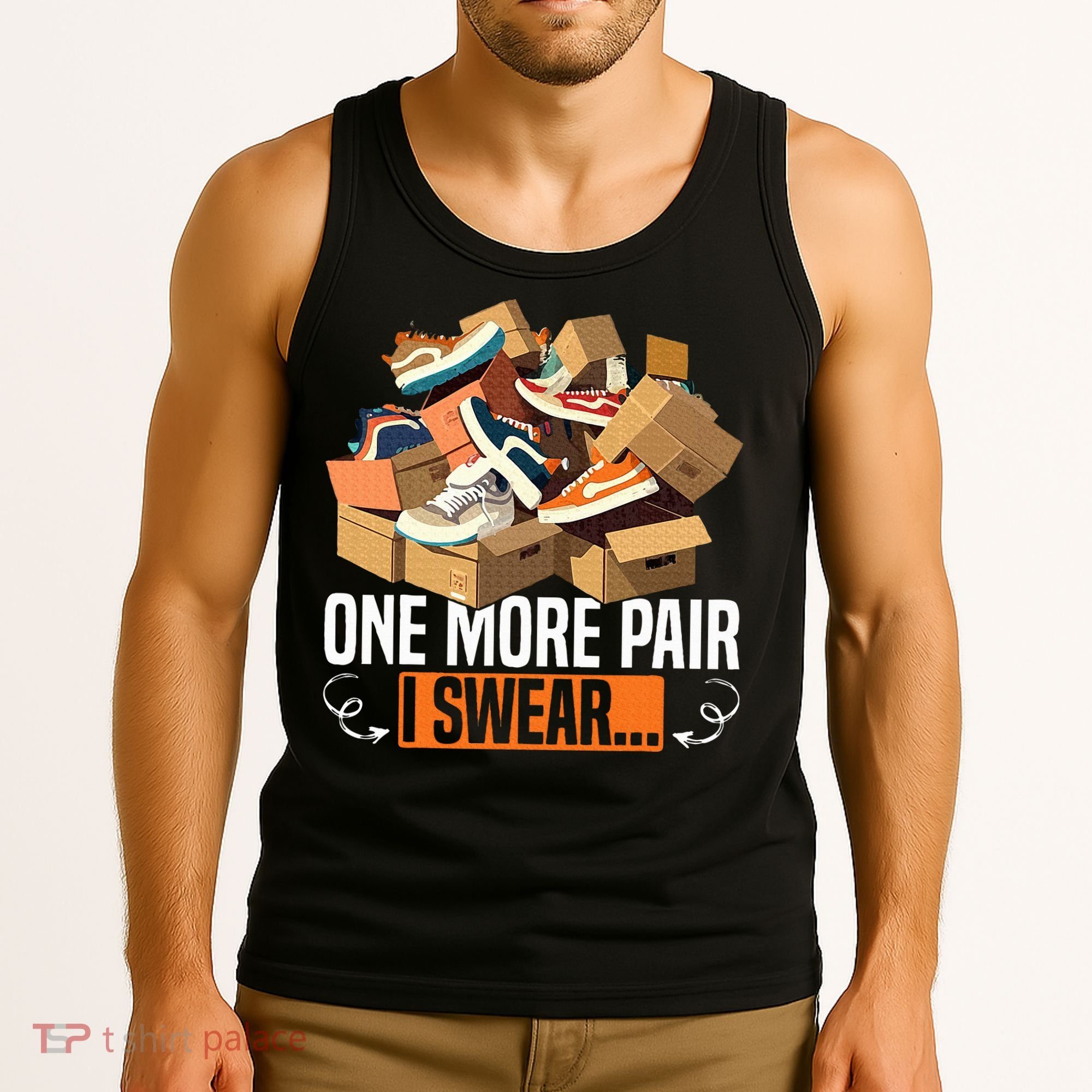 Shoe Collector Sneakerhead Shoe Lover I Love Sneakers Tank Top
