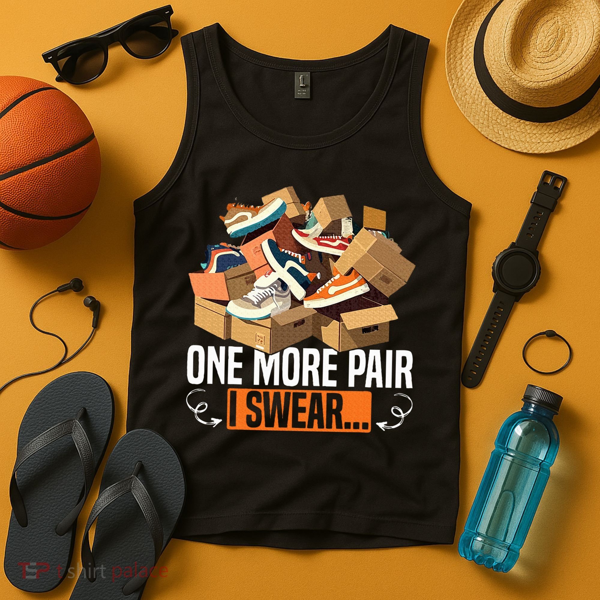 Shoe Collector Sneakerhead Shoe Lover I Love Sneakers Tank Top