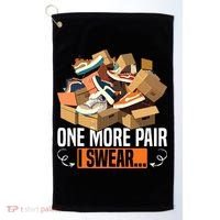 Shoe Collector Sneakerhead Shoe Lover I Love Sneakers Golf Towel thumb 0