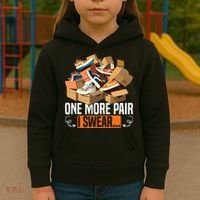 Shoe Collector Sneakerhead Shoe Lover I Love Sneakers Kids Hoodie thumb 3