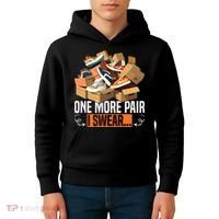 Shoe Collector Sneakerhead Shoe Lover I Love Sneakers Kids Hoodie thumb 4
