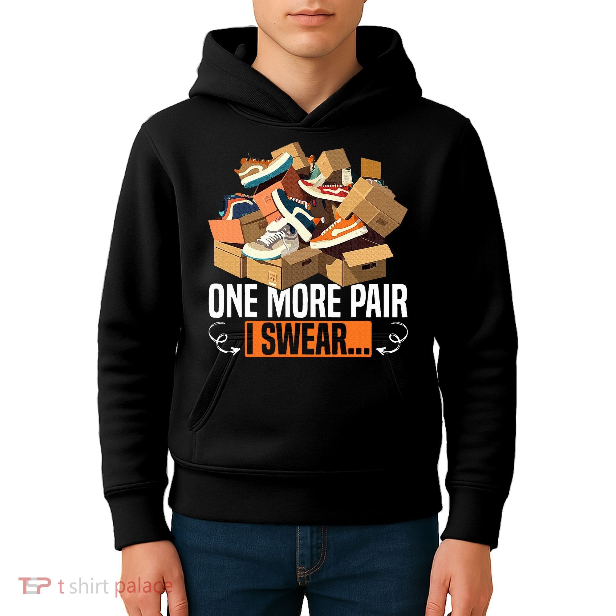 Shoe Collector Sneakerhead Shoe Lover I Love Sneakers Kids Hoodie