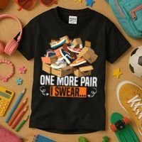 Shoe Collector Sneakerhead Shoe Lover I Love Sneakers Kids T-Shirt thumb 3