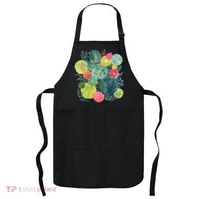 Succulent Circles Apron