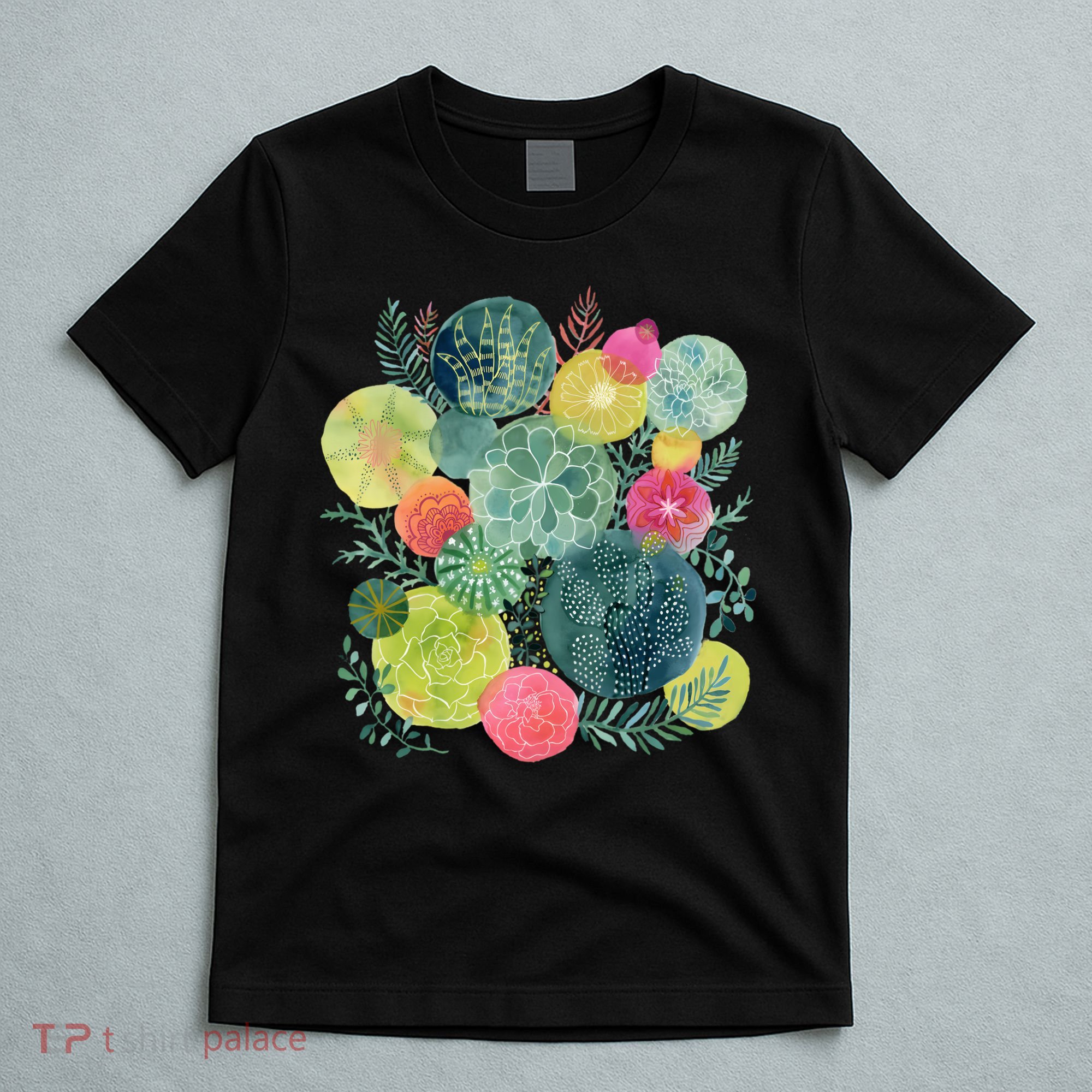 Succulent Circles T-Shirt