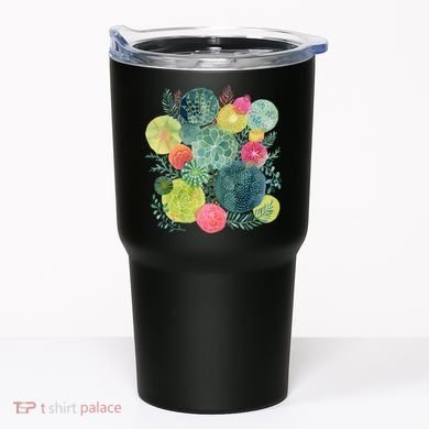 Succulent Circles Tumbler
