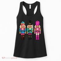 S.E.Q.U.I.N Cheerful S.P.A.R.K.L.Y Nutcrackers Christmas Women's Tank Top thumb 0